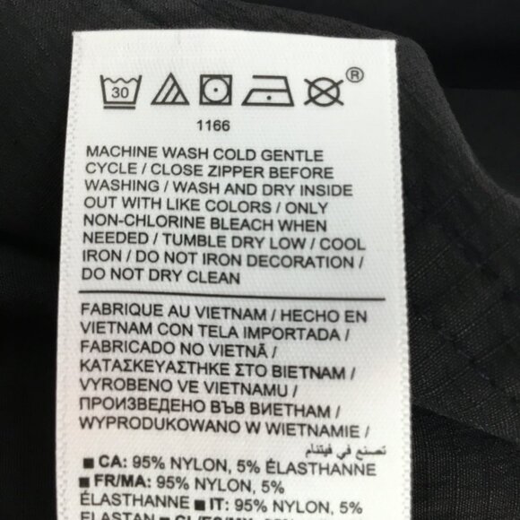 Athleta Womens 5 pockets Lightweight Zip Black Shorts Womans Large - Picture 7 of 8